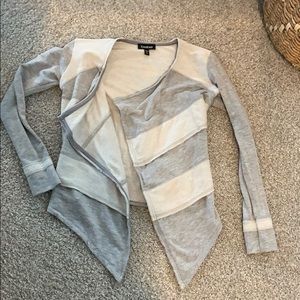Bebe - gray cardigan - size XS